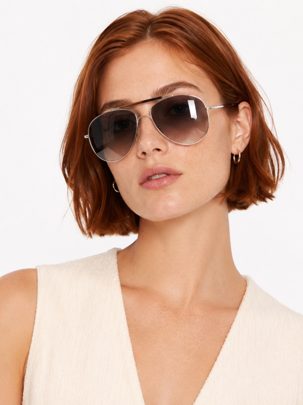 Valentino aviator Sunglasses